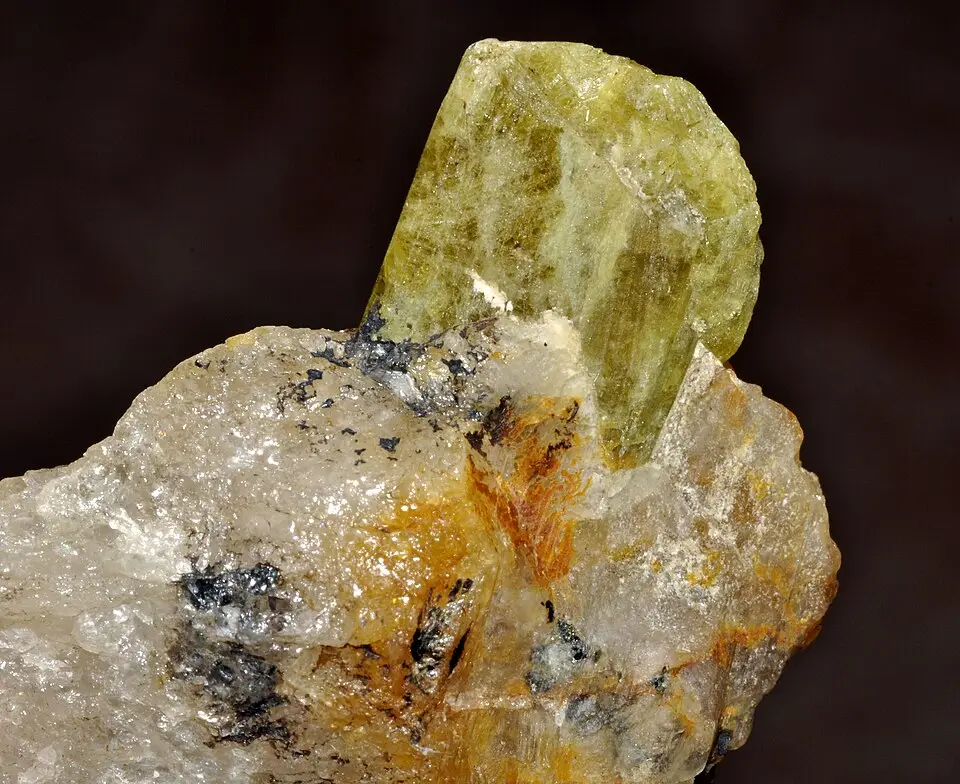 Chrysoberyl specimen
