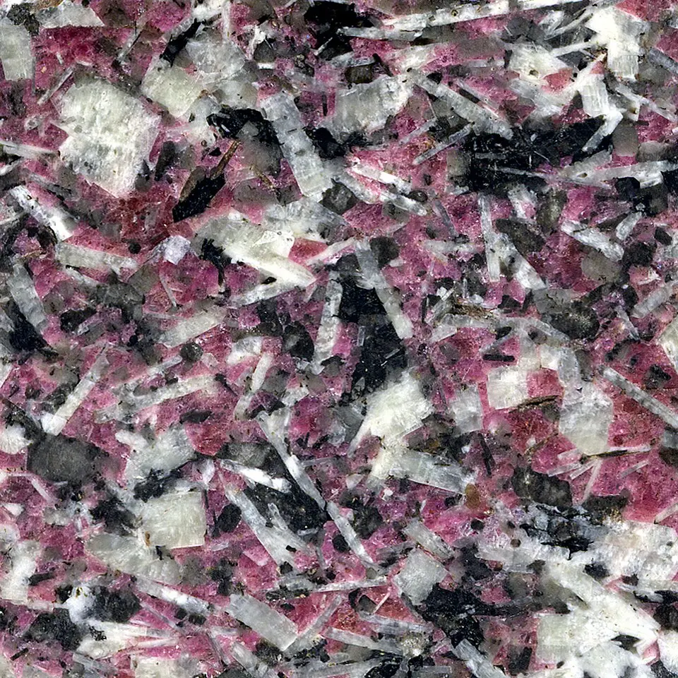 Eudialyte specimen