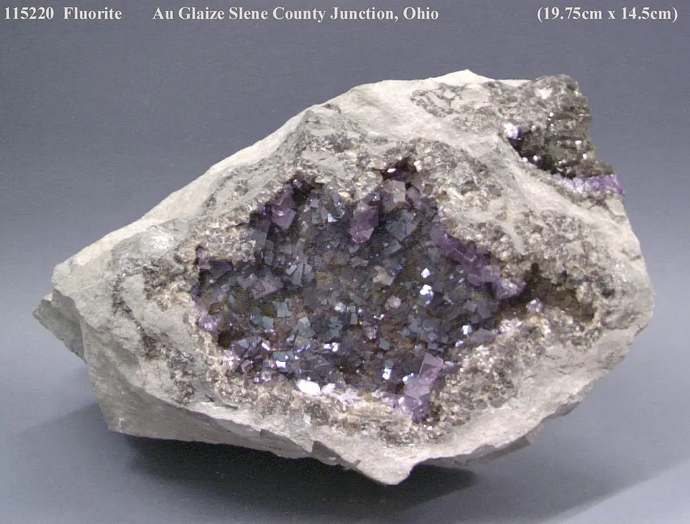 Fluorite specimen