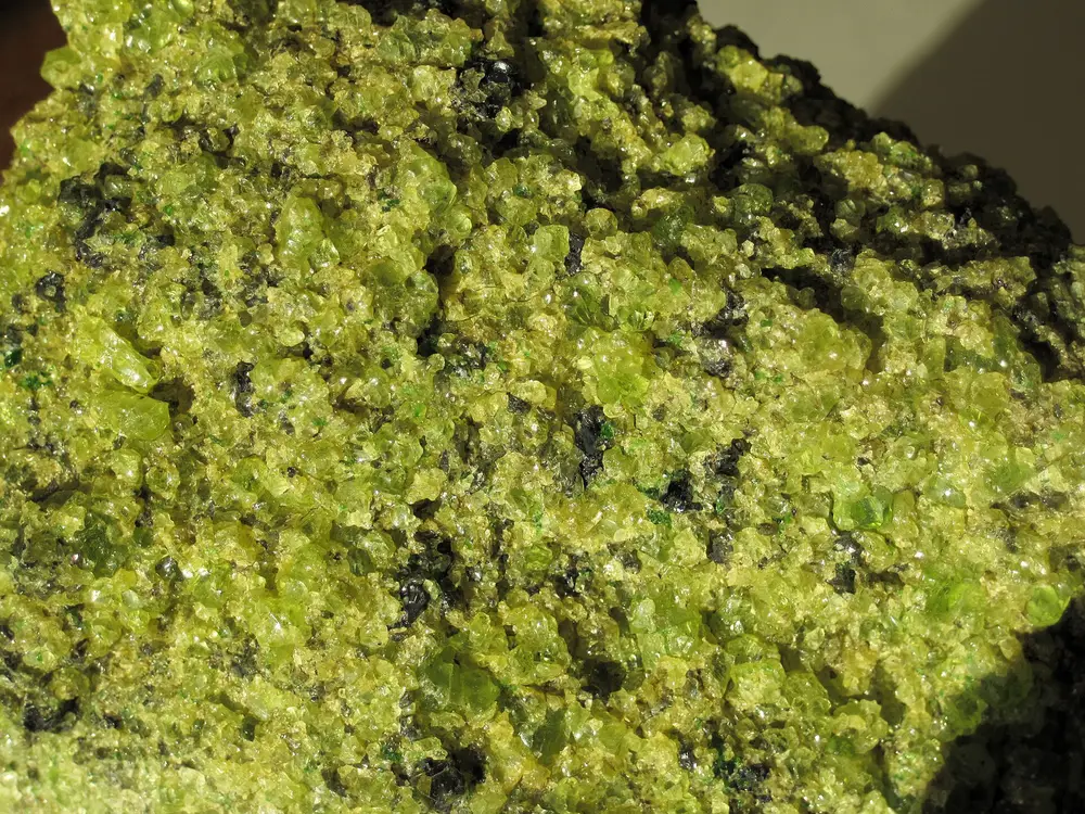Peridotite specimen